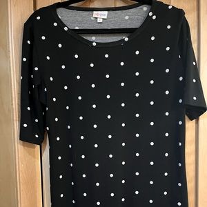 Polka Dot Sheath Dress